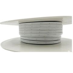 4x8mm 4000K Natural Beyaz 12 Volt 50M Flat Neon Led 1 Cm de Bir kesilebilir Mobilya Gömme Düz Neon