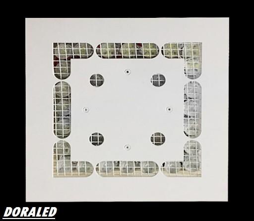 Animasyonlu Kuyumcu Aydınlatma Led Armatür (Kare) Natural Beyaz 4000-4500K