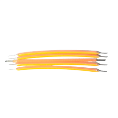 3V 60MM LED AMBER SARI ESNEK FİLAMENT RETRO TUNGSTEN LED 5 ADET