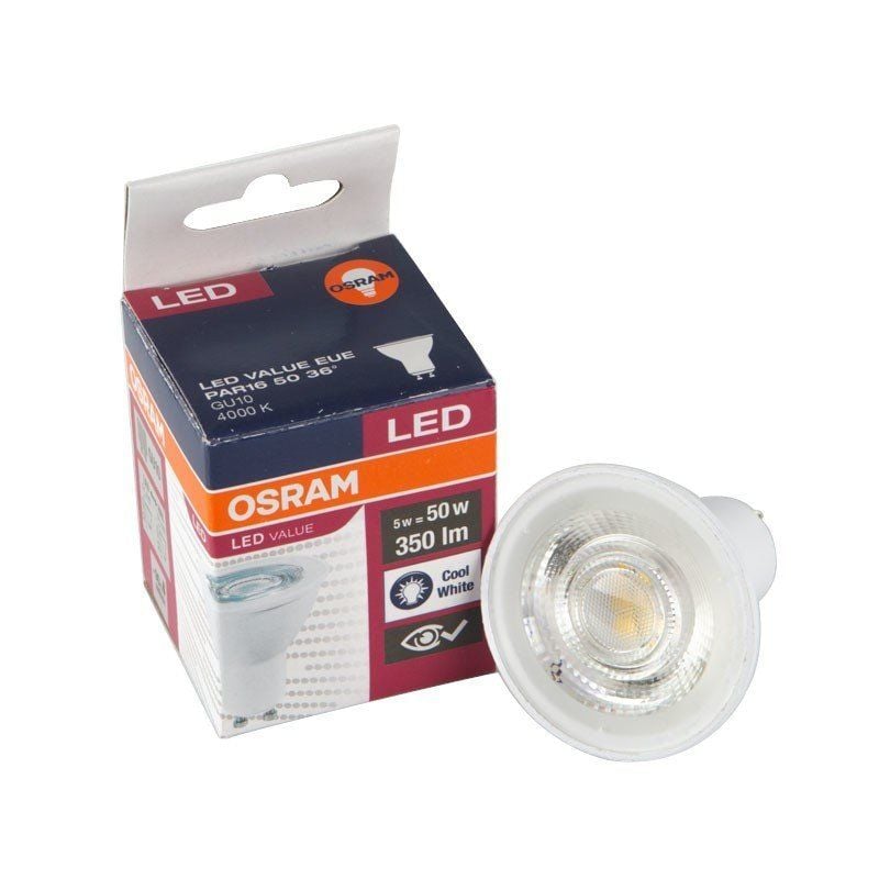 OSRAM - 5-50W  GU10 Led Spot Ampul Koyu Gün Işığı 2700K