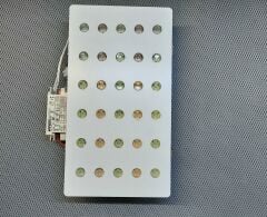 Kuyumcu Aydınlatma Diktörgen Gömme Armatür 28 Cree Ledli. (Yuvarlak) Beyaz 6000-6500K