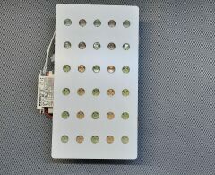 Kuyumcu Aydınlatma Diktörgen Gömme Armatür 28 Cree Ledli. (Yuvarlak) Beyaz 6000-6500K