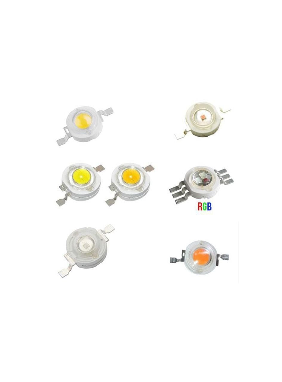 Power Led 1Watt 350mA - Kırmızı 1 Adet