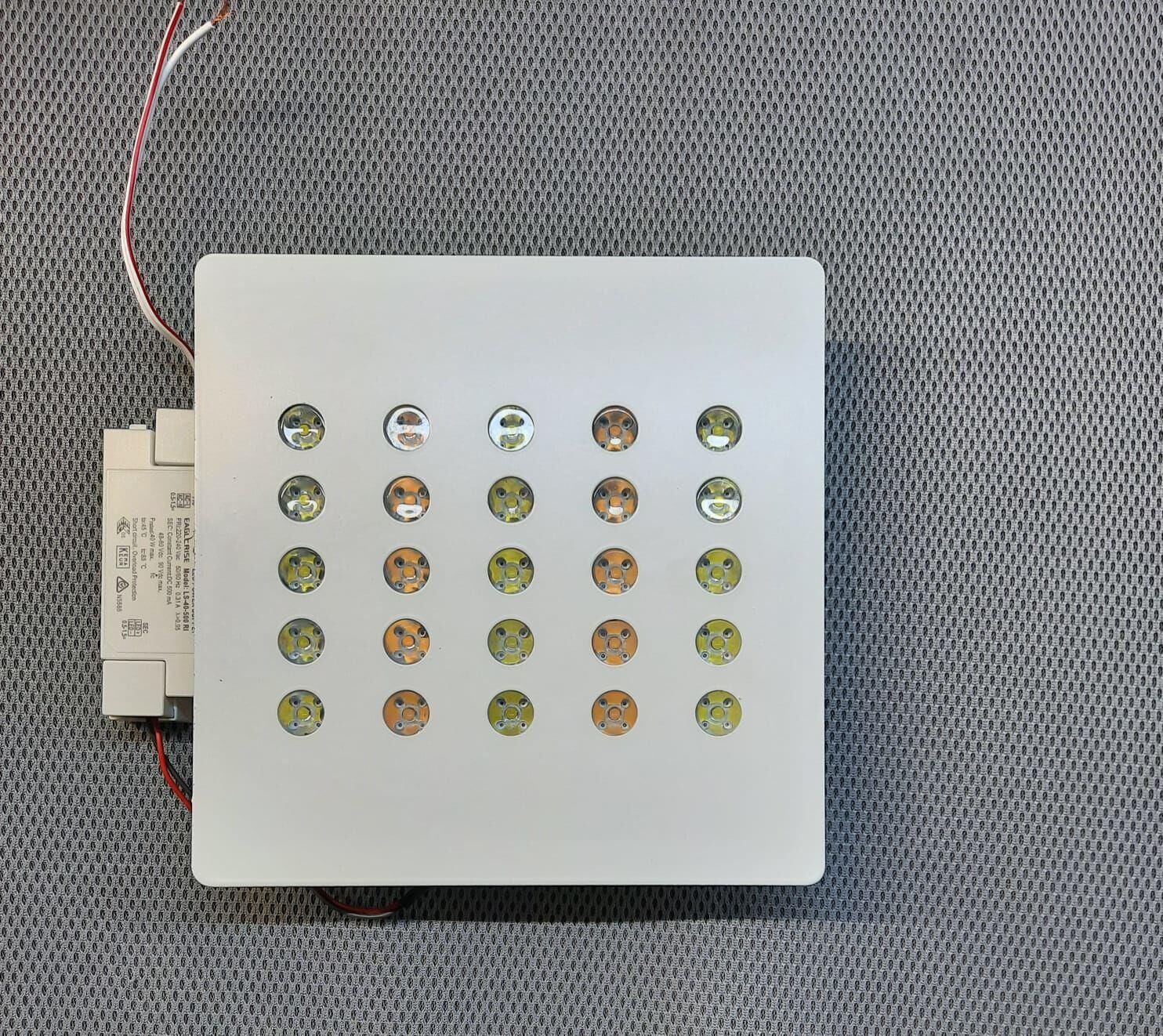 Kuyumcu Aydınlatma Kare Gömme Armatür 24, Cree Ledli Beyaz 6000-6500K