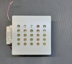 Kuyumcu Aydınlatma Kare Gömme Armatür 24, Cree Ledli Natural Beyaz 4000-4500K