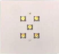 Kuyumcu Aydınlatma Kare Gömme Armatür 5 Cree Ledli Günışığı 3000-3200K