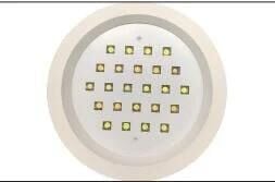 Kuyumcu Aydınlatma Yuvarlak Gömme Armatür 28 Cree Ledli (Kare) Beyaz 6000-6500K