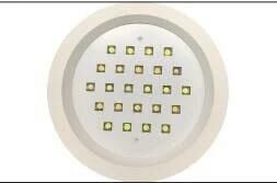 Kuyumcu Aydınlatma Yuvarlak Gömme Armatür 28 Cree Ledli (Kare)Natural Beyaz 4000-4500K