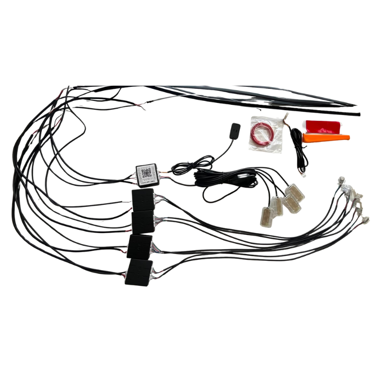 12V ARAÇ İÇİN PİXEL AMBİYANS LED SET APP KONTROL 18PARÇA LEDLİ