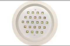 Kuyumcu Aydınlatma Yuvarlak Gömme Armatür 28 Cree Ledli (Kare)Beyaz+Günışığı