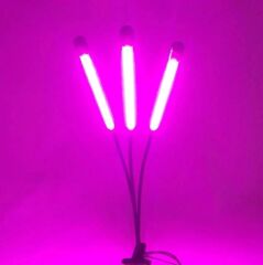 Alüminyum Kasa lı 5730 ledli Çubuk Led Bar Soğuk Beyaz 10000-15000K -Şeffaf Cam 100cm