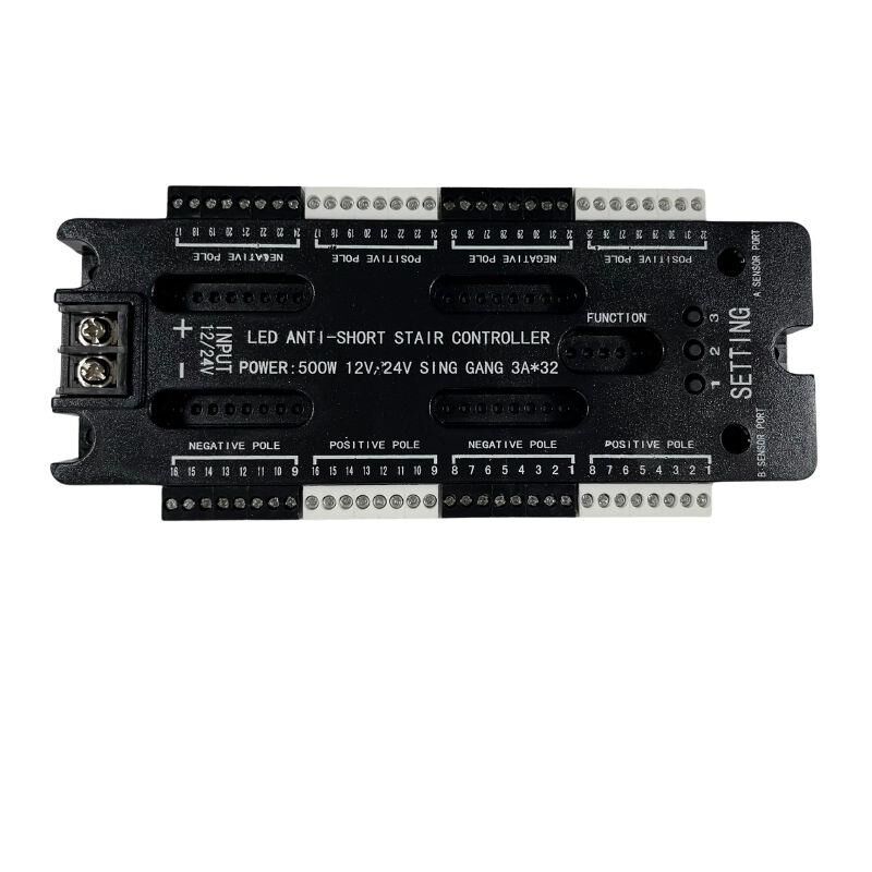 Sensörlü Yürüyen Merdiven Devresi Dimmerli Yürüyen Basamak Devresi 12-24 Volt 32 Kanal