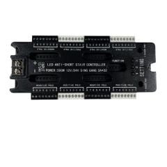 Sensörlü Yürüyen Merdiven Devresi Dimmerli Yürüyen Basamak Devresi 12-24 Volt 32 Kanal
