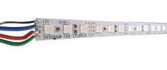 Alüminyum Kasa lı 5730 ledli Çubuk Led Bar Mavi -Opak Cam