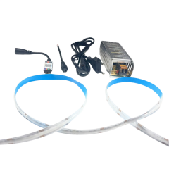 COB RGB ŞERİT LED SET BLUETOOTH KONTROL(SİYAH) 360/1M LEDLİ 5 METRE ADAPTÖRLÜ SET