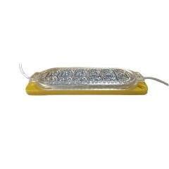 12 Volt Sarı 2.4 Watt Animasyonlu Çakar Modül 12 Ledli