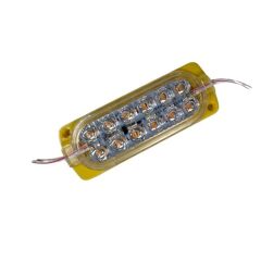 12 Volt Sarı 2.4 Watt Animasyonlu Çakar Modül 12 Ledli