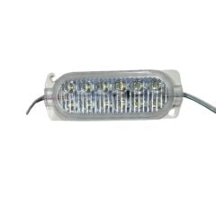 12 Volt Beyaz 7500 Kelvin 2.4 Watt Animasyonlu Çakar Modül 12 Ledli