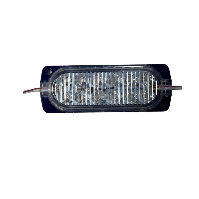 12 Volt Kırmızı-Mavi 2.4 Watt Animasyonlu Çakar Modül 12 Ledli