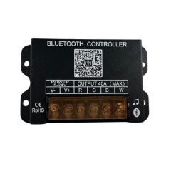 Bluetooth+RF Kumandalı Muzik Modlu RGBW Led Kontrol Kumandası 5-24V 40A