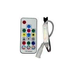 SP104E WS2811-WS2812 Volt ARGB Müzikli Pixel Kontrol Devresi RF Kumandalı Magic Led