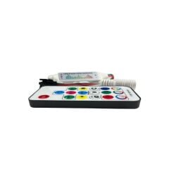 SP104E WS2811-WS2812 Volt ARGB Müzikli Pixel Kontrol Devresi RF Kumandalı Magic Led