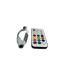 SP104E WS2811-WS2812 Volt ARGB Pixel Kontrol Devresi 21 Tuşlu RF Kumandalı Magic Led
