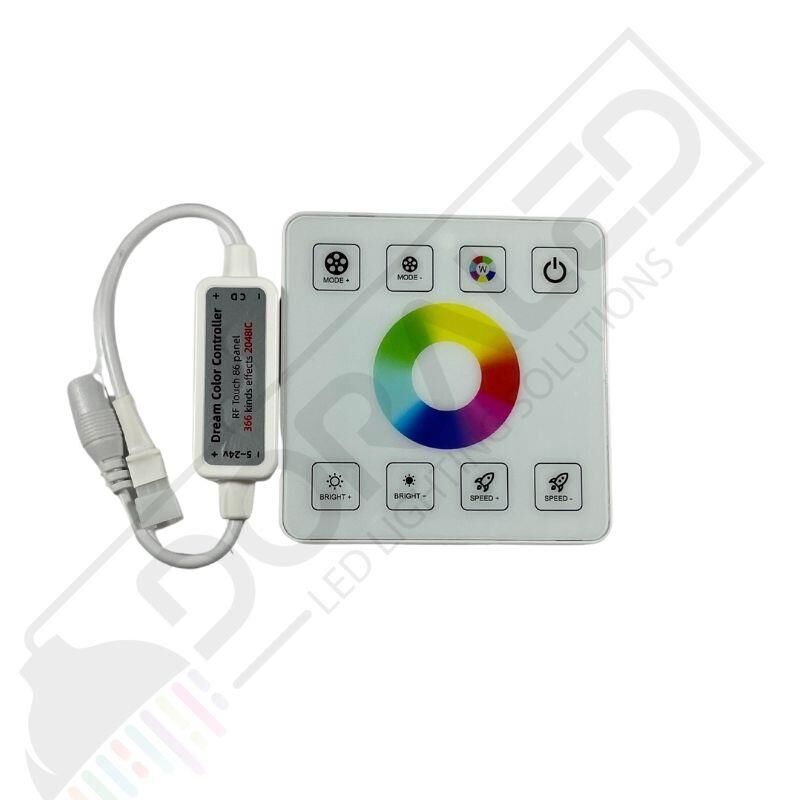 WS2811-2812B Duvar Tipi RGB Pixel Şerit Led Kontrol devresi 12-24 Volt