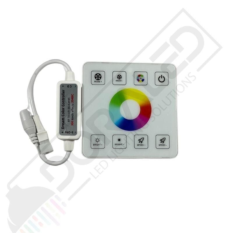 WS2811-2812B Duvar Tipi RGB Pixel Şerit Led Kontrol devresi 12-24 Volt