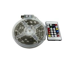 Usb'li 5v Yılbaşı Led Işık Dış Mekan, RGB Pixel Akıllı Peri Led 10 Metre