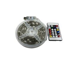 Usb'li 5v Yılbaşı Led Işık Dış Mekan, RGB Pixel Akıllı Peri Led 10 Metre