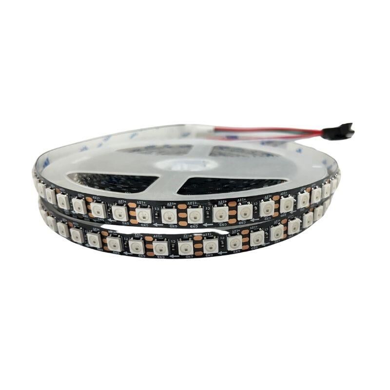 WS2815B 120 Ledli ARGB 12V Tek Tek Adreslenebilir Pixel Şerit Led Magic Led 1M