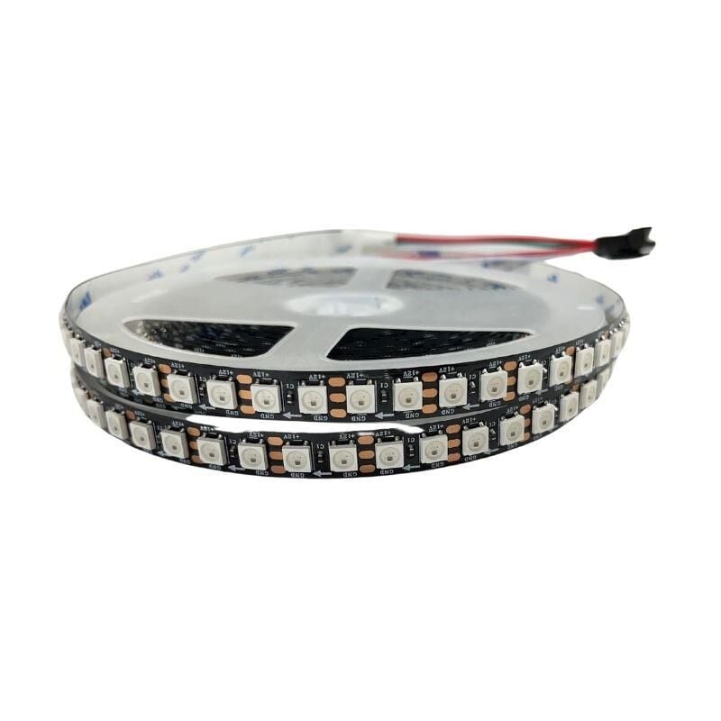 WS2815B 120 Ledli ARGB 12V Tek Tek Adreslenebilir Pixel Şerit Led Magic Led 1M