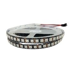 WS2815B 120 Ledli ARGB 12V Tek Tek Adreslenebilir Pixel Şerit Led Magic Led 1M