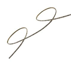 12V 3MM İnce Esnek Cob Şerit Led Mor 400 Ledli IP20 5M