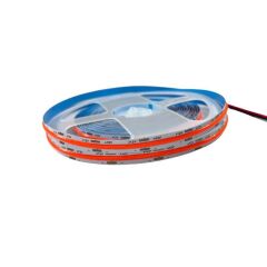 12V 8MM Esnek Cob Şerit Led Kırmızı 320 Ledli IP20 5M