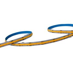 12V 8MM Esnek Cob Şerit Led Amber 320 Ledli IP20 5M