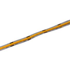 12V 8MM Esnek Cob Şerit Led Amber 320 Ledli IP20 5M