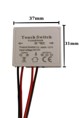 12 Volt 3 Amper Dokunmatik (Touch) Ayna Arkası Sensör Beyaz Ayna Lambası Banyo Aynası Mobilya Sensörü