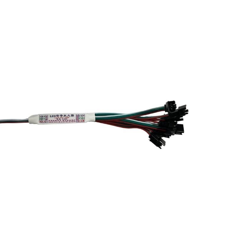 5-24V 8'li Pixel Çoklayıcı Amplifier WS2811-WS2812B Pixel Led Çoklayıcı