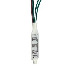 5-24V Mini Tek Renk Yürüyen Pixel Şerit Led Kontrol Devresi WS2811 Su Akan Anahtarlı Kontrol Devre