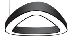 ÜÇGEN AYDINLATMA LİNEER ARMATÜR Gün Işığı 3000-3200Kelvin - Çap : 80x80cm (3,2m) - 85W - 11,000Lm