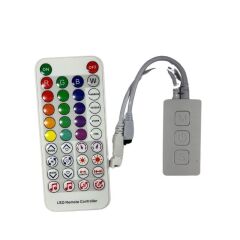 WS2811-WS2812 Adreslenebilir ARGB Pixel Led Kontrol Cihazı SP611E Bluetooth Müzik Denetleyicisi