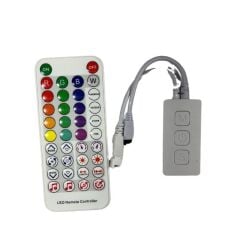 WS2811-WS2812 Adreslenebilir ARGB Pixel Led Kontrol Cihazı SP611E Bluetooth Müzik Denetleyicisi