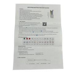 WS2811-WS2812 Adreslenebilir ARGB Pixel Led Kontrol Cihazı SP611E Bluetooth Müzik Denetleyicisi