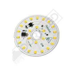 220Volt 10Watt Smd 2835 Ledli Led Modül Gün Işığı 10mm Delik Çaplı 220V 10W Avize Ledi 56mm(3 Adet)