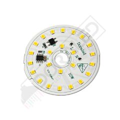 220Volt 10Watt Smd 2835 Ledli Led Modül Beyaz 10mm Delik Çaplı 22V 10W Avize Ledi 56mm(3 Adet)