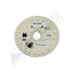 220Volt 10Watt Smd 5630 Ledli Led Modül Beyaz 10mm Delik Çaplı 22V 10W Avize Ledi 56mm(3 Adet)