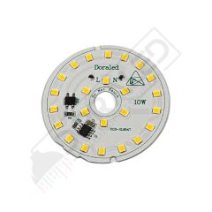 220Volt 10Watt Smd 2835 Ledli Led Modül Beyaz 10mm Delik Çaplı 22V 10W Avize Ledi 56mm(3 Adet)