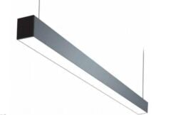 LİNEER AYDINLATMA ARMATÜR SIVA ÜSTÜ Siyah -  Gün Işıgı 3000-3200K - 100cm (Askı Aparatı Dahildir)